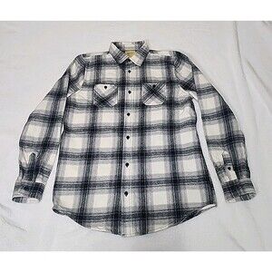 There Abouts Boys Long Sleeve  Button Up Flannel Shirt Size 18-20